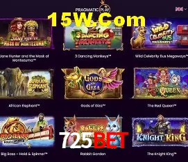 Interface do App 725Bet